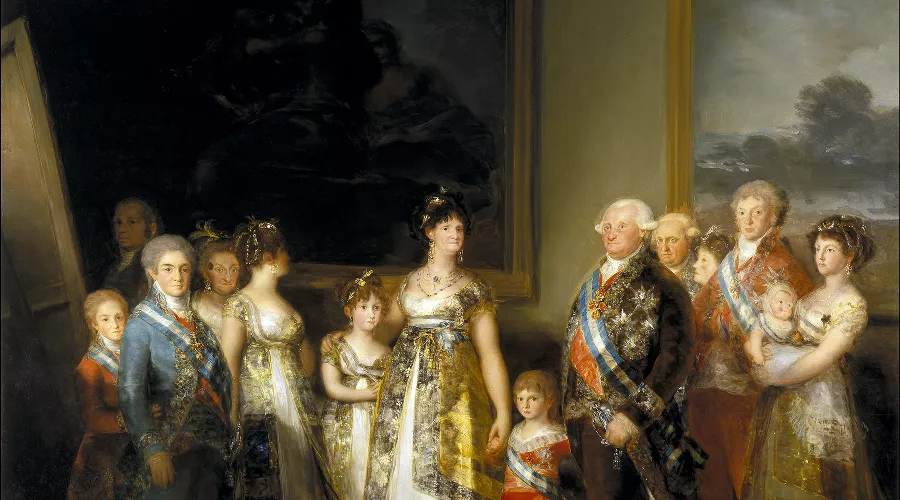 Семья Карла IV &copy;&nbsp;Изображение является общественным достоянием