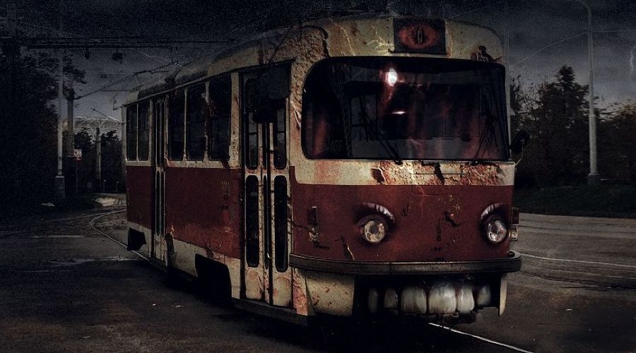 «Проклятый» трамвай © Коллаж Дмитрия Филиппова, Юга.ру