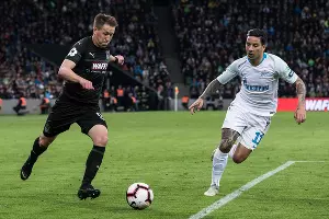 Матч «Краснодар» — «Зенит», Краснодар, 20 апреля 2019 года &copy;&nbsp;Фото Елены Синеок, Юга.ру