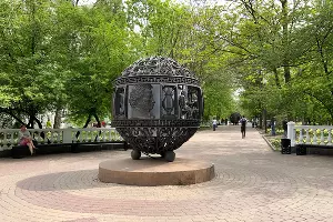 Аллея на улице Пушкина в Ростове-на-Дону &copy;&nbsp;Фото Дмитрия Пославского, Юга.ру