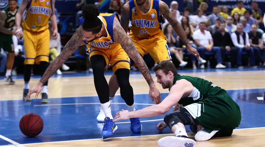 Матч Единой лиги ВТБ «Химки» — «Локомотив-Кубань». Павел Антипов  &copy;&nbsp;Фото пресс-службы Единой лиги ВТБ