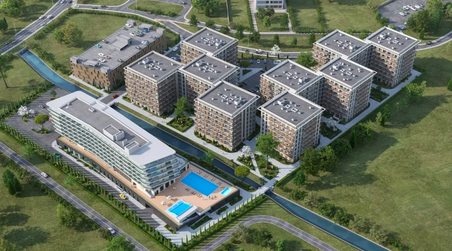  &copy;&nbsp;Рендер отеля от дизайнерского бюро Decard Studio, предоставлен пресс-службой компании &laquo;ССК&raquo;