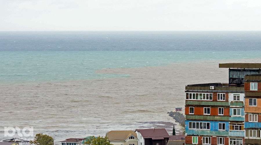 Последствия ливней и подтоплений в Туапсе, 25 октября 2018 г. &copy;&nbsp;Фото Владислава Щеколдина, Юга.ру