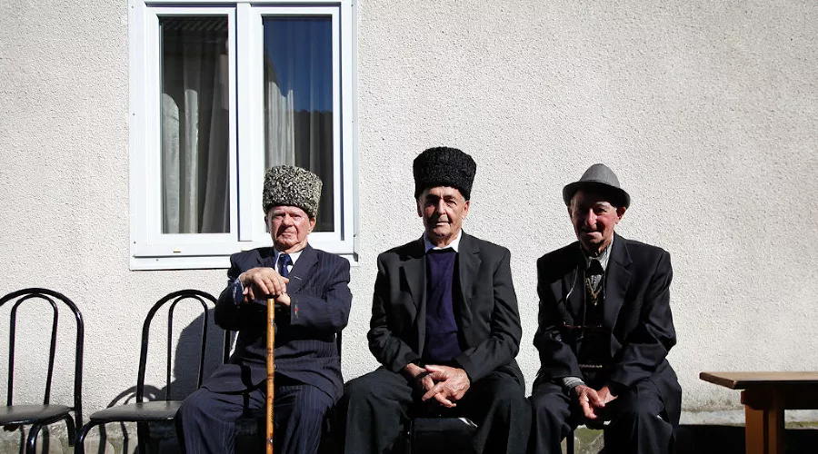 Старейшины международных черкесских обществ в Туапсинском районе &copy;&nbsp;Влад Александров, ЮГА.ру