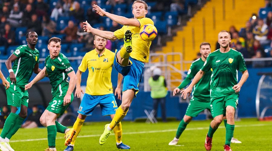 Матч 12-го тура РПЛ «Ростов» — «Анжи». Бьорн Сигурдарсон &copy;&nbsp;Фото пресс-службы ФК &laquo;Ростов&raquo;