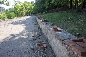 Ремонт парка у стадиона &laquo;Кубань&raquo; &copy;&nbsp;Фото Дмитрия Пославского, Юга.ру