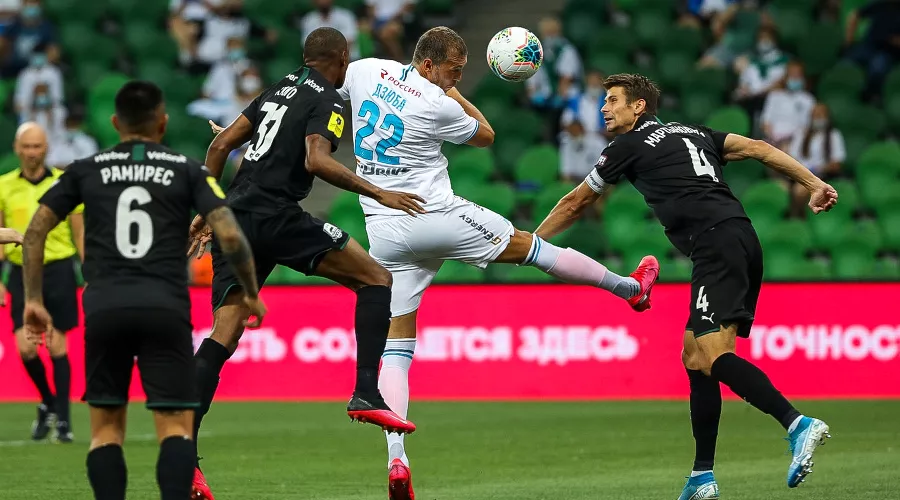 Матч 26-го тура РПЛ «Краснодар» — «Зенит» &copy;&nbsp;Фото пресс-службы ФК &laquo;Зенит&raquo;