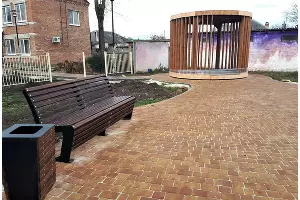 Парк культуры и отдыха в Гулькевичах после реконструкции &copy;&nbsp;Скриншот публикации на сайте администрации Краснодарского края, Admkrai.krasnodar.ru