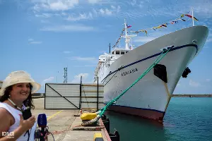 Лайнер круизной линии "Шесть курортных столиц Черного моря" &copy;&nbsp;Нина Зотина, ЮГА.ру