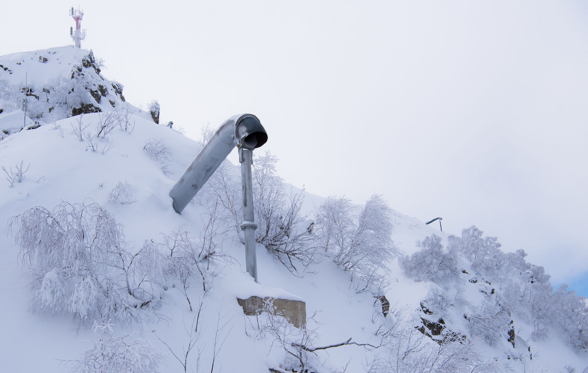Эксплодер системы «Газекс» © Фото пресс-службы курорта «Роза Хутор»