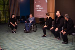 Playback-театр &laquo;Мельница&raquo; &copy;&nbsp;Фото пресс-службы Фонда развития бизнеса Краснодарского края