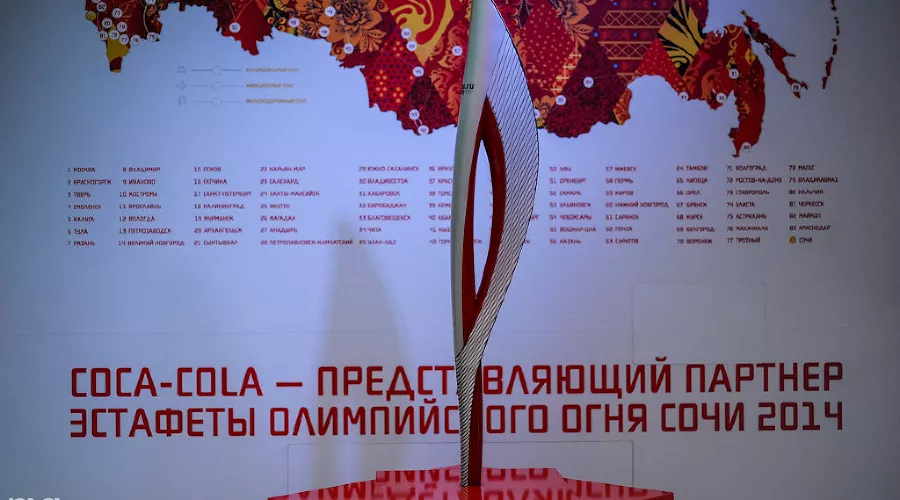 Выставка Олимпийских факелов в Сочи &copy;&nbsp;Нина Зотина, ЮГА.ру