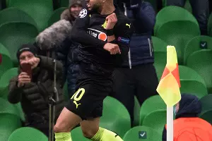 Матч «Краснодар» — «Севилья», Краснодар, 25 ноября 2020 года &copy;&nbsp;Фото Елены Синеок, Юга.ру