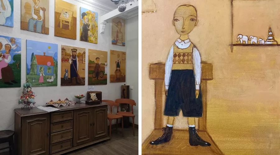 Картины художника Стаса Серова &copy;&nbsp;Скриншоты фото со страницы &laquo;ВКонтакте&raquo; галереи &laquo;Арт-веранда&raquo;