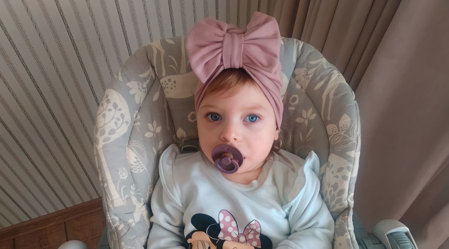 Кира Дегтяренко  © Фото из семейного архива для «Русфонда»