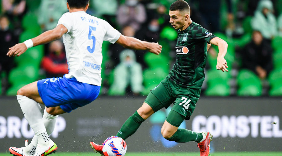 Эдуард Сперцян забил гол, сентябрь 2021 год © Пресс-служба ФК «Краснодар», Fckrasnodar.ru