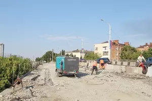 Ремонт Суворовского моста &copy;&nbsp;Фото пресс-службы администрации Краснодара