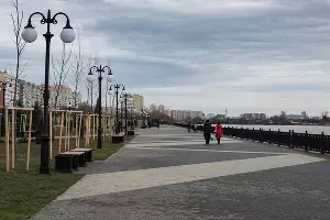 Аллея в честь 80-летия образования Краснодарского края &copy;&nbsp;Фото Елены Синеок, Юга.ру