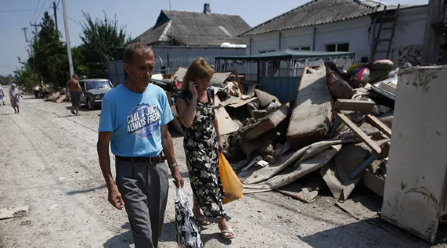 Ликвидация последствий наводнения в Крымске &copy;&nbsp;Влад Александров, ЮГА.ру