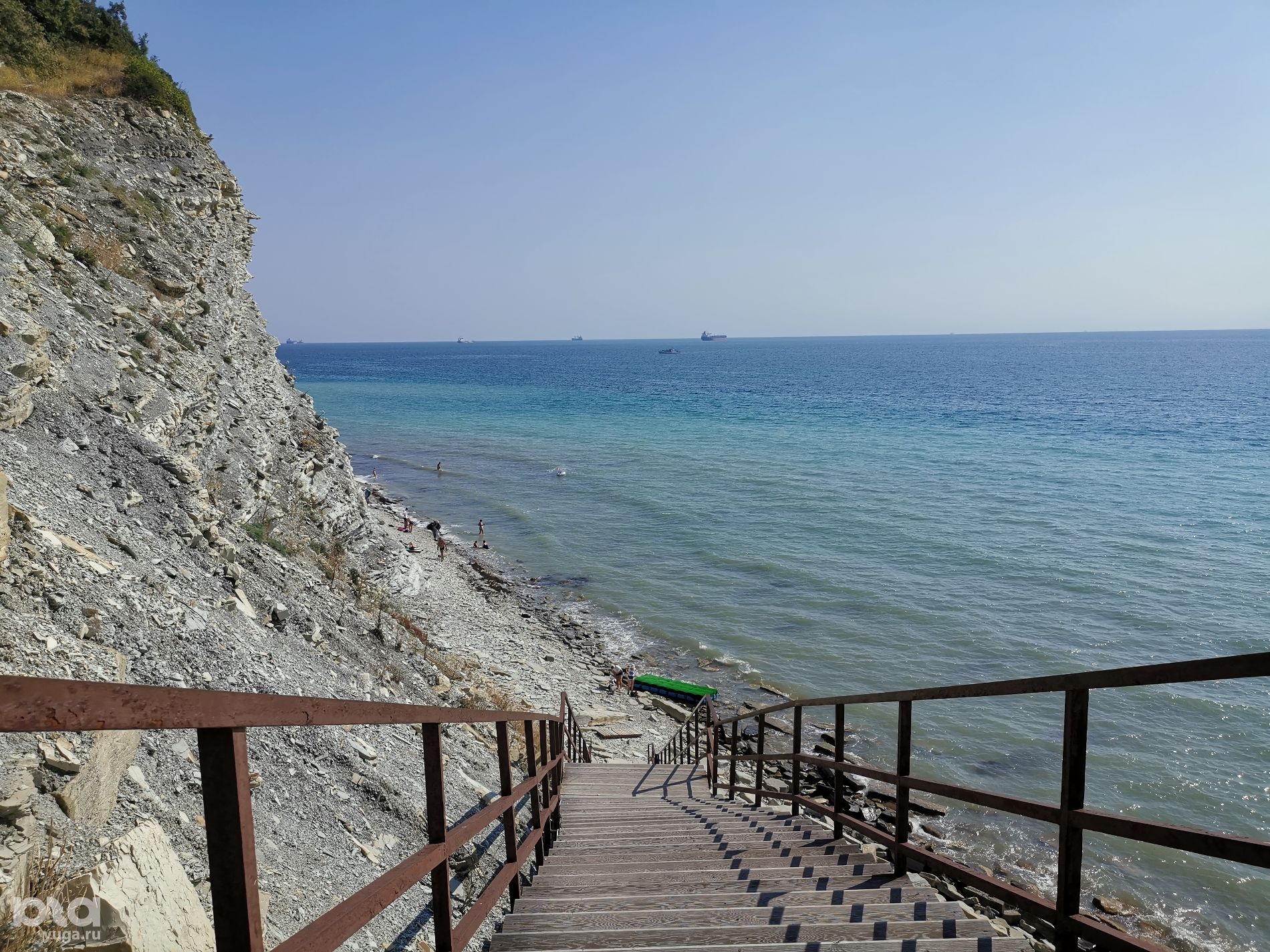 Лестница к морю в Кабардинке © фото Марии Карагёзовой