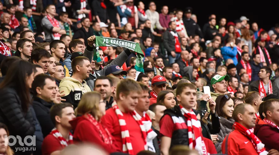 ФК «Краснодар» сыграл вничью со «Спартаком» &copy;&nbsp;Фото Елены Синеок, Юга.ру