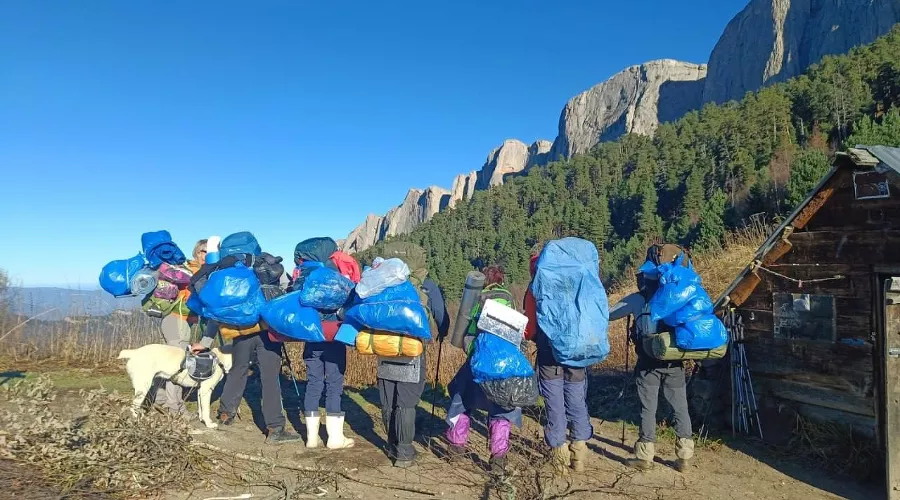  &copy;&nbsp;Скриншот фото из телеграм-канала &laquo;Лаго-Наки Живи&raquo;