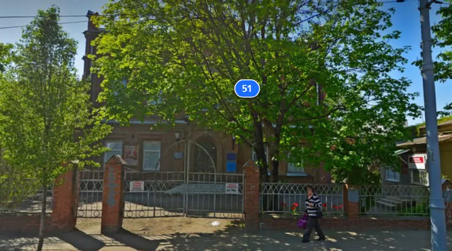  &copy;&nbsp;Октябрьская, 51 Скриншот страницы сервиса &laquo;Яндекс Карты&raquo;, 2021 год