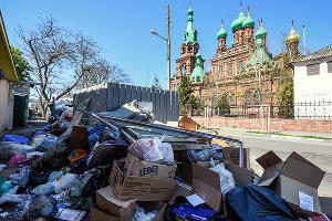 Проблемы с вывозом мусора в Краснодаре © Фото Елены Синеок, Юга.ру