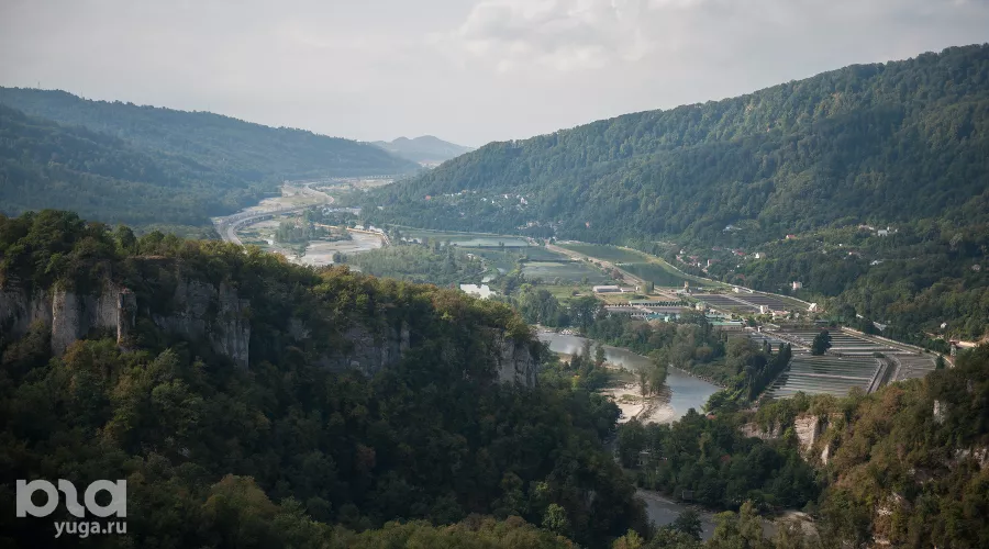 Скайпарк банджи-джампинга в Сочи &copy;&nbsp;Нина Зотина, ЮГА.ру