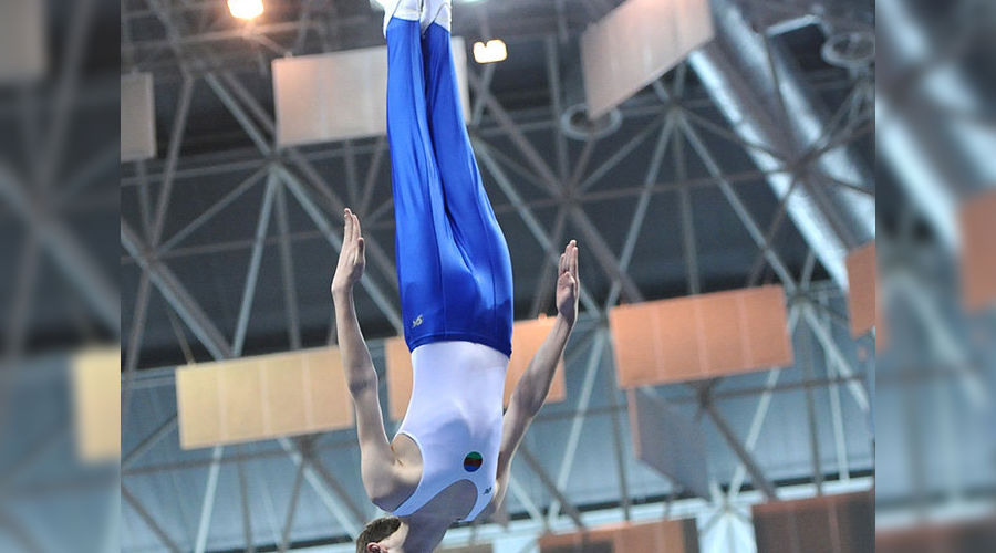 Чемпионат ЮФО по прыжкам на батуте, двойном минитрампе и акробатической дорожке © Алёна Живцова, ЮГА.ру