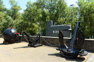 Подводная лодка М-261 на Затоне, июль 2020 года © Фото Елены Синеок, Юга.ру