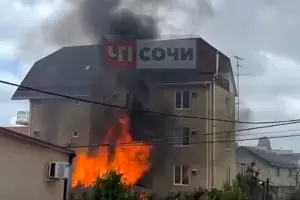  &copy;&nbsp;Скриншот видео из ВК-паблика &laquo;ЧП Сочи&raquo;, vk.com/chpsochi