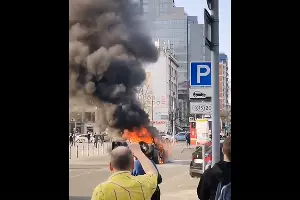  &copy;&nbsp;Кадр из видео группы ВК &laquo;ЧП Краснодар | новости&raquo;,  vk.com/krd_chp