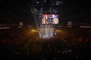 Полуфинальный поединок Всемирной суперсерии бокса Гассиев-Дортикос в Сочи © Фото Юга.ру
