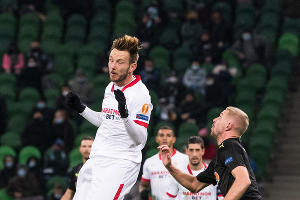 Матч «Краснодар» — «Севилья», Краснодар, 25 ноября 2020 года &copy;&nbsp;Фото Елены Синеок, Юга.ру