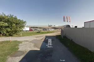 Пересечение улиц им. Ярославского и Крылатой &copy;&nbsp;Скриншот с сайта Google.com/maps