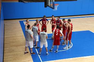 Команда «Открытого лагеря РФБ» © Фото с официального сайта Россиийской федерации баскетбола, russiabasket.ru
