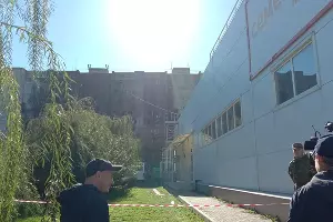 Падение СУ-34 в Ейске &copy;&nbsp;Фото Яры Гуляевой, Юга.ру