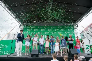 Праздник для дольщиков ЖК "Барселона" и "Пируэт" &copy;&nbsp;Фото (с) Евгений Резник