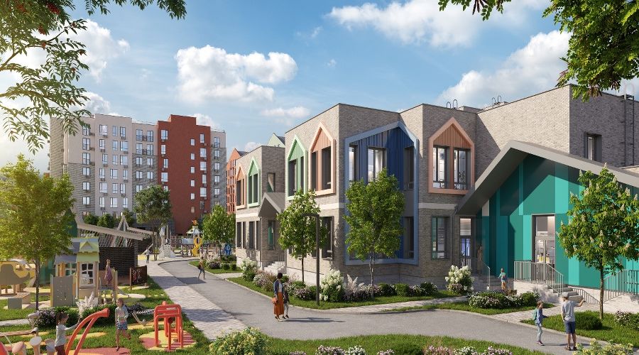 Проект детсада в ЖК «Цветной бульвар» в Северском районе © Фото пресс-службы ГК ТОЧНО