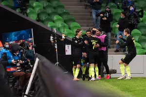 Матч «Краснодар» — «Севилья», Краснодар, 25 ноября 2020 года &copy;&nbsp;Фото Елены Синеок, Юга.ру