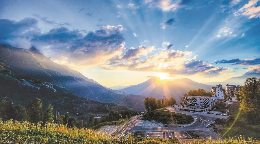 Горная резиденция Flacon1170 на курорте «Роза Хутор» &copy;&nbsp;Фото пресс-службы курорта &laquo;Роза Хутор&raquo;