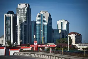 Грозный — столица Чеченской Республики &copy;&nbsp;Фото Елены Синеок, Юга.ру