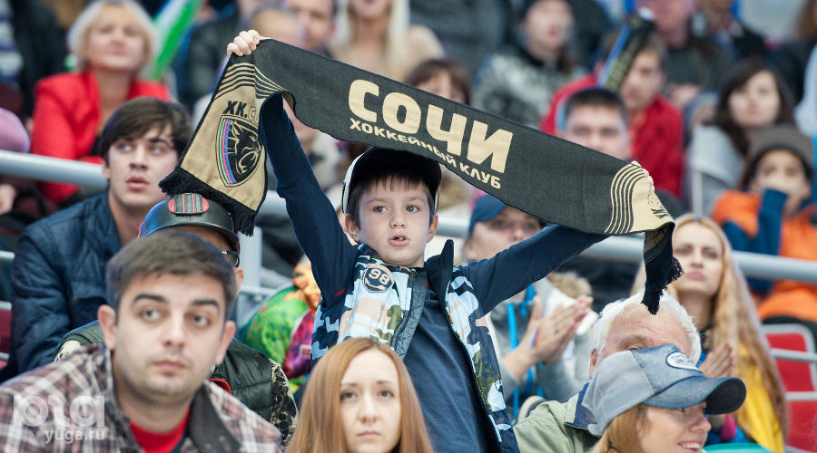 ХК "Сочи" проиграл нижегородскому "Торпедо" &copy;&nbsp;Нина Зотина, ЮГА.ру