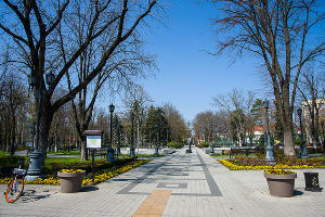 Краснодар на карантине &copy;&nbsp;Фото Евгения Мельченко, Юга.ру