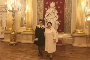 Мария Романова (справа) и Наталья Толстая &copy;&nbsp;Фото Wikimedia Commons