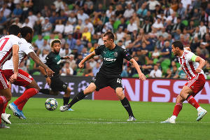 Матч «Краснодар» — «Олимпиакос», Краснодар, 27 августа 2019 года &copy;&nbsp;Фото Елены Синеок, Юга.ру