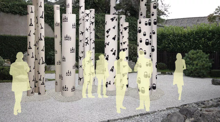 «Столпы» Виктора Линского &copy;&nbsp;Эскиз предоставлен &laquo;Типографией&raquo;