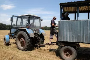 Уборка урожая пшеницы на Кубани &copy;&nbsp;Николай Хижняк, ЮГА.ру