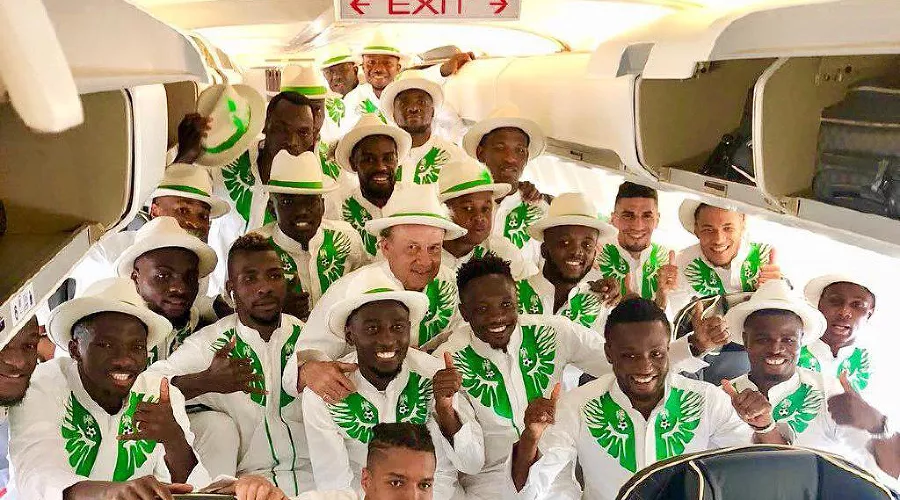 Сборная Нигерии по футболу &copy;&nbsp;Фото из аккаунта instagram.com/ng_supereagles